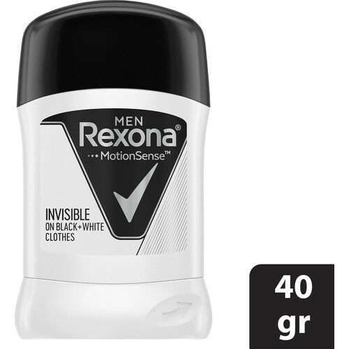 Rexona Stick Invisible Black And White 48H