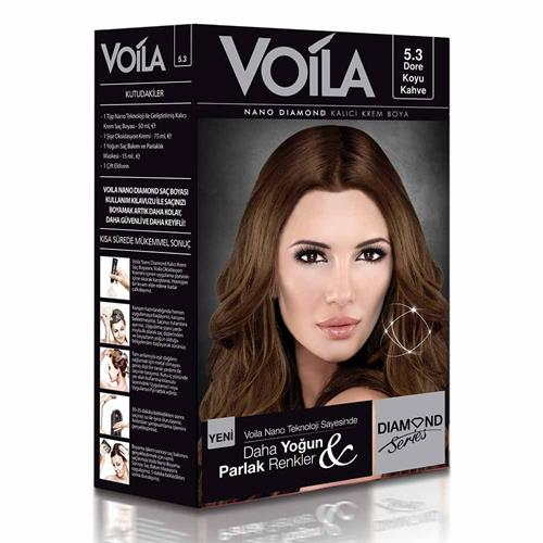 Delist Voila Nano Diamond 5.3 Dore Koyu Kahve