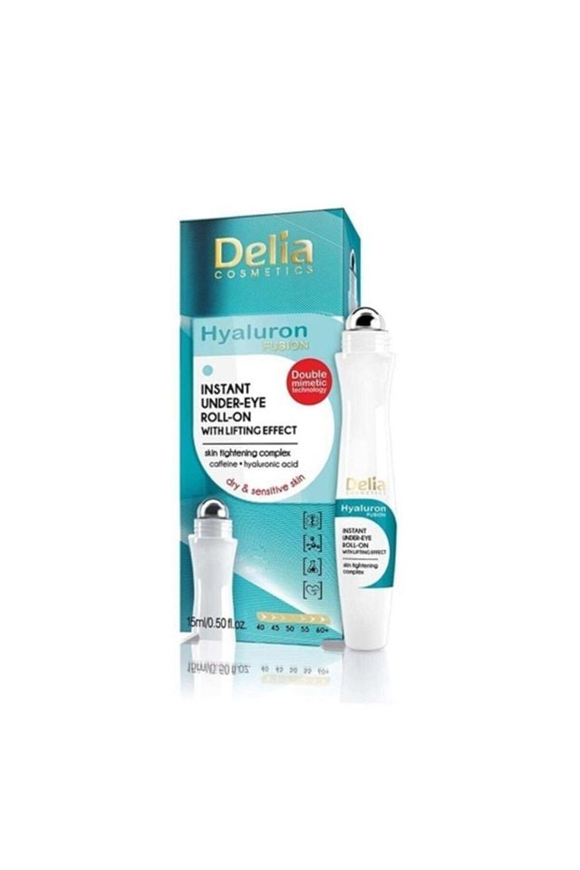 Delia Hyaluron Etkili Aydınlatıcı Göz Çevresi Roll-On 50+ 15 Ml