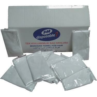 PM Tek Kullanımlık Saç Havlusu Kullan At 25 li
