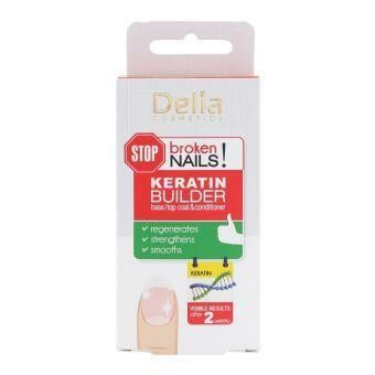 Delia Stop Keratin Builder Base Top Coat Conditioner Tırnak Bakım Kremi 11 ml