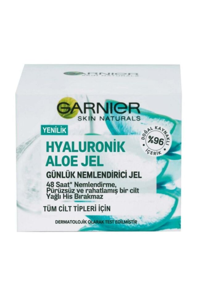 Garnier Hyaluronik Aloe Jel Krem 50 ml Normal Hassas Ciltler Nemlendirici
