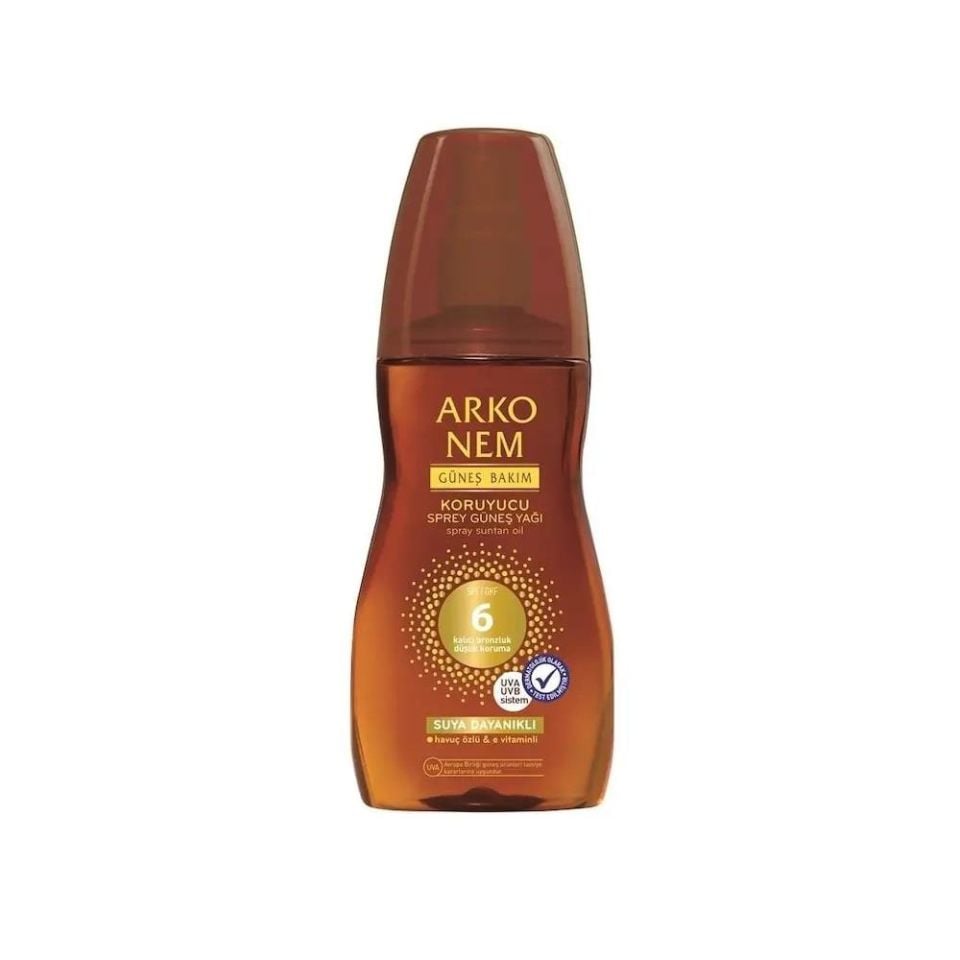 Arko Nem Güneş Bakım Sprey Yağı 6 Faktör 150ml