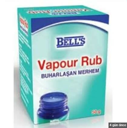 Bells Vapour Rub Wix Buharlaşan Merhem
