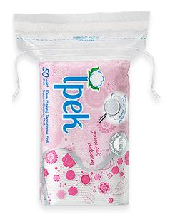 İpek Pamuk Sisa Kare Makyaj Pamuğu 50li