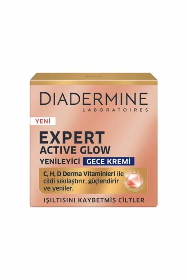 Diadermine Expert Glow Yenileyici Gece Kremi 50ml