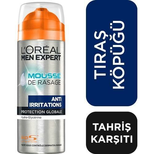 Loreal Paris Men Expert Tahriş Karşıtı Tıraş Köpüğü 200 Ml Anti-Irritation