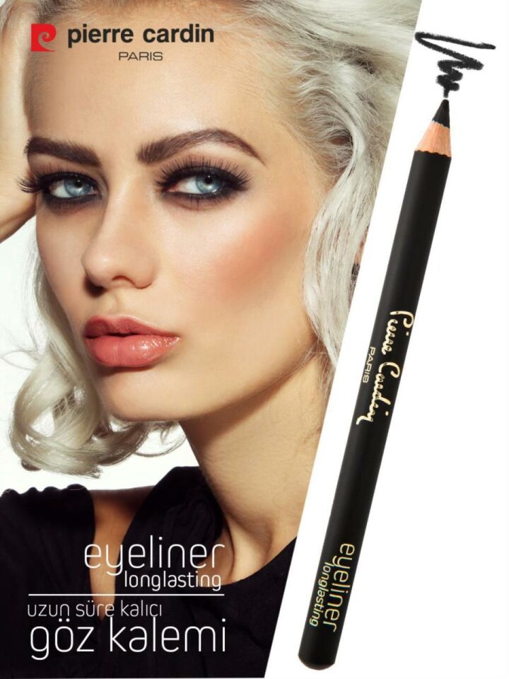 Pierre Cardin Uzun Süre Kalıcı Siyah Göz Kalemi 503 Mid Black Longlasting Eyeliner Siyah 13215 - 8680570259927