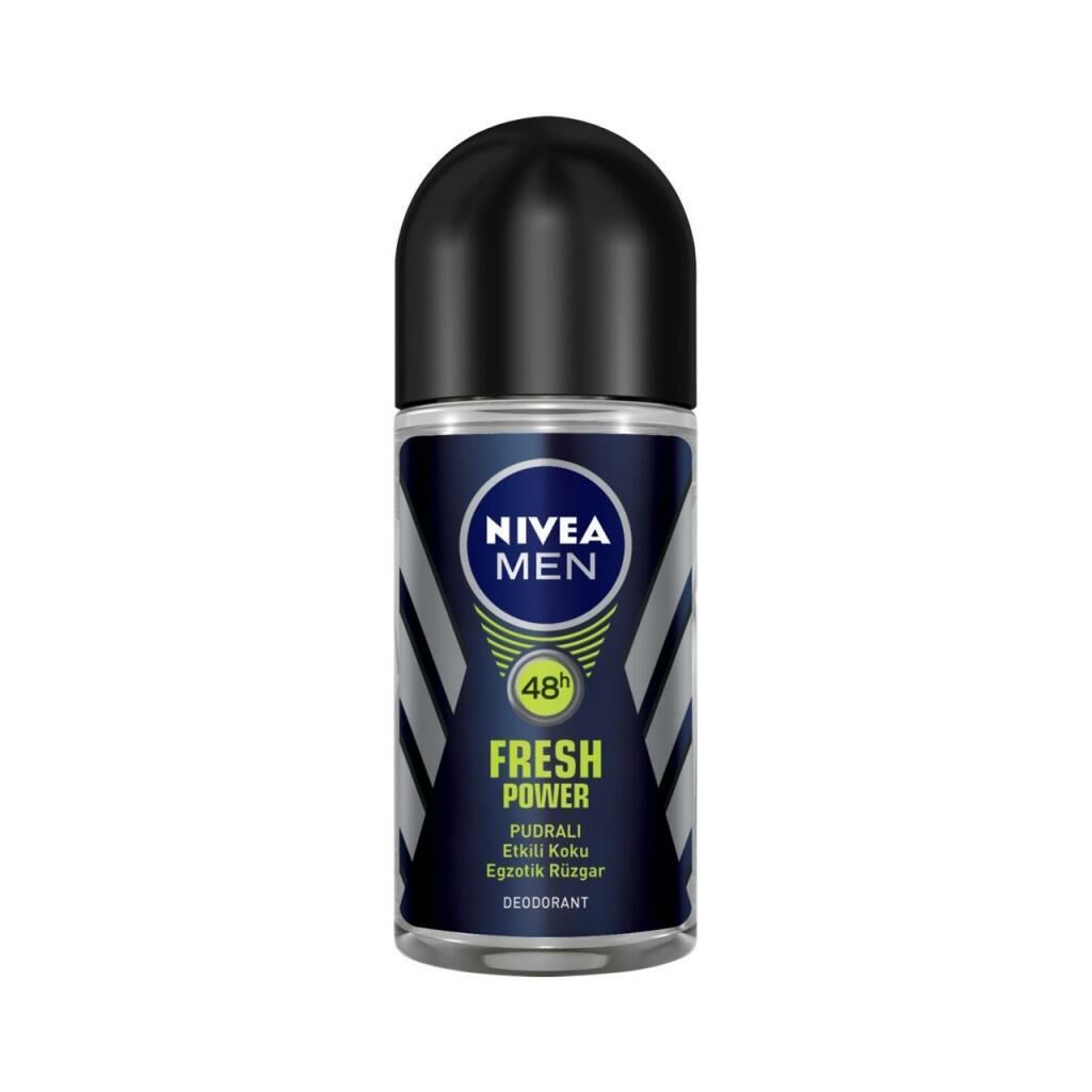Nivea Roll On 50 Ml Fresh Power Erkek