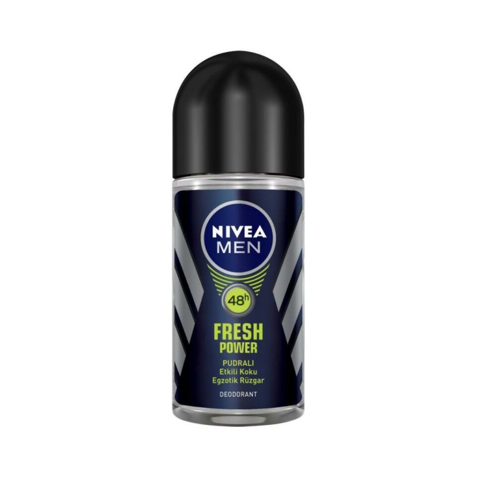 Nivea Roll On 50 Ml Fresh Power Erkek