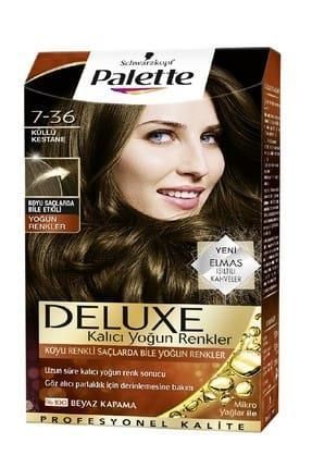 Palette Deluxe Saç Boyası 7.36 Küllü Kestane
