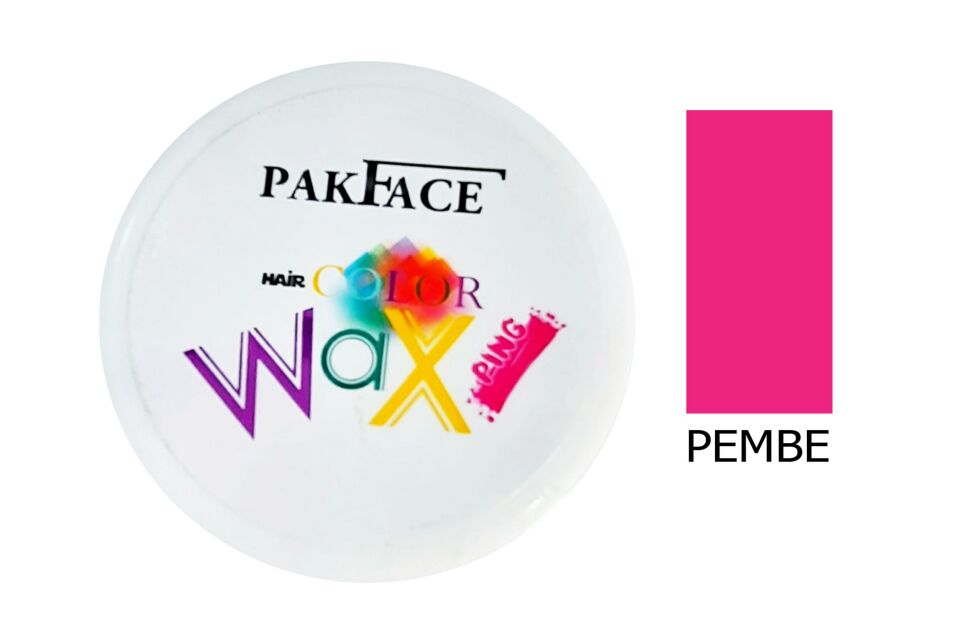 Pakface Renkli Saç Waxı 200 Ml Pembe