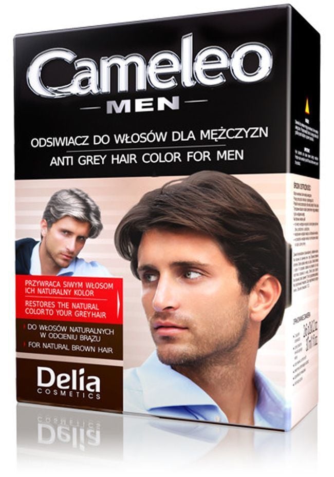Delia Cameleo Beyaz Kapatıcı Boya Kahve Erkekler İçin 30 Ml