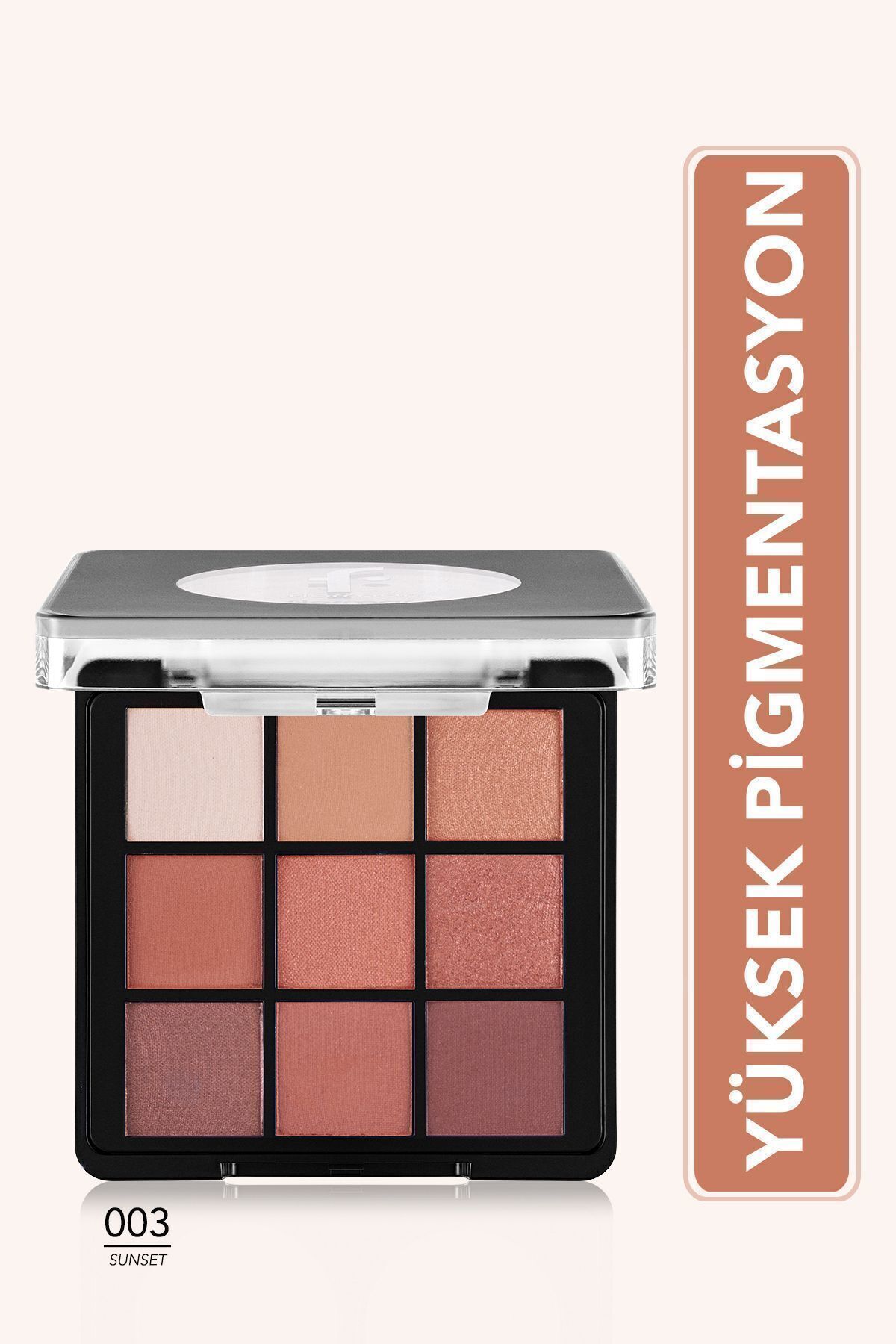 Flormar Mat & Işıltılı Kremsi Far Paleti - Eye Shadow Palette - 003 Sunset- 8682536048460