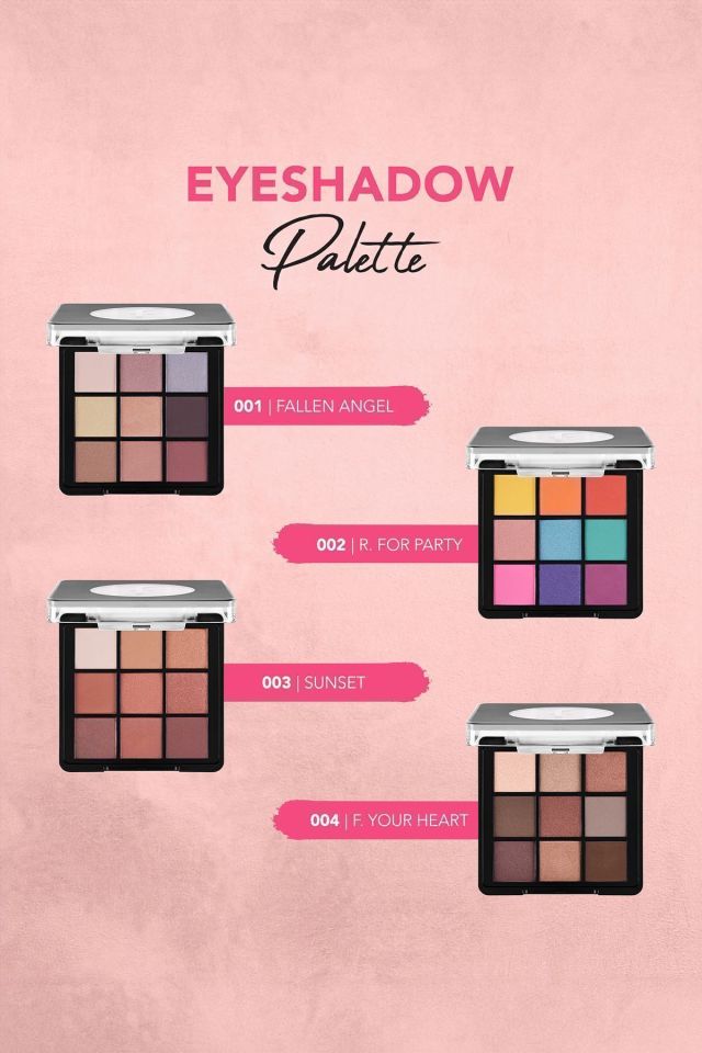 Flormar Mat & Işıltılı Kremsi Far Paleti - Eye Shadow Palette - 003 Sunset- 8682536048460