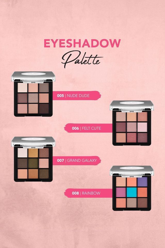 Flormar Mat & Işıltılı Kremsi Far Paleti - Eye Shadow Palette - 003 Sunset- 8682536048460