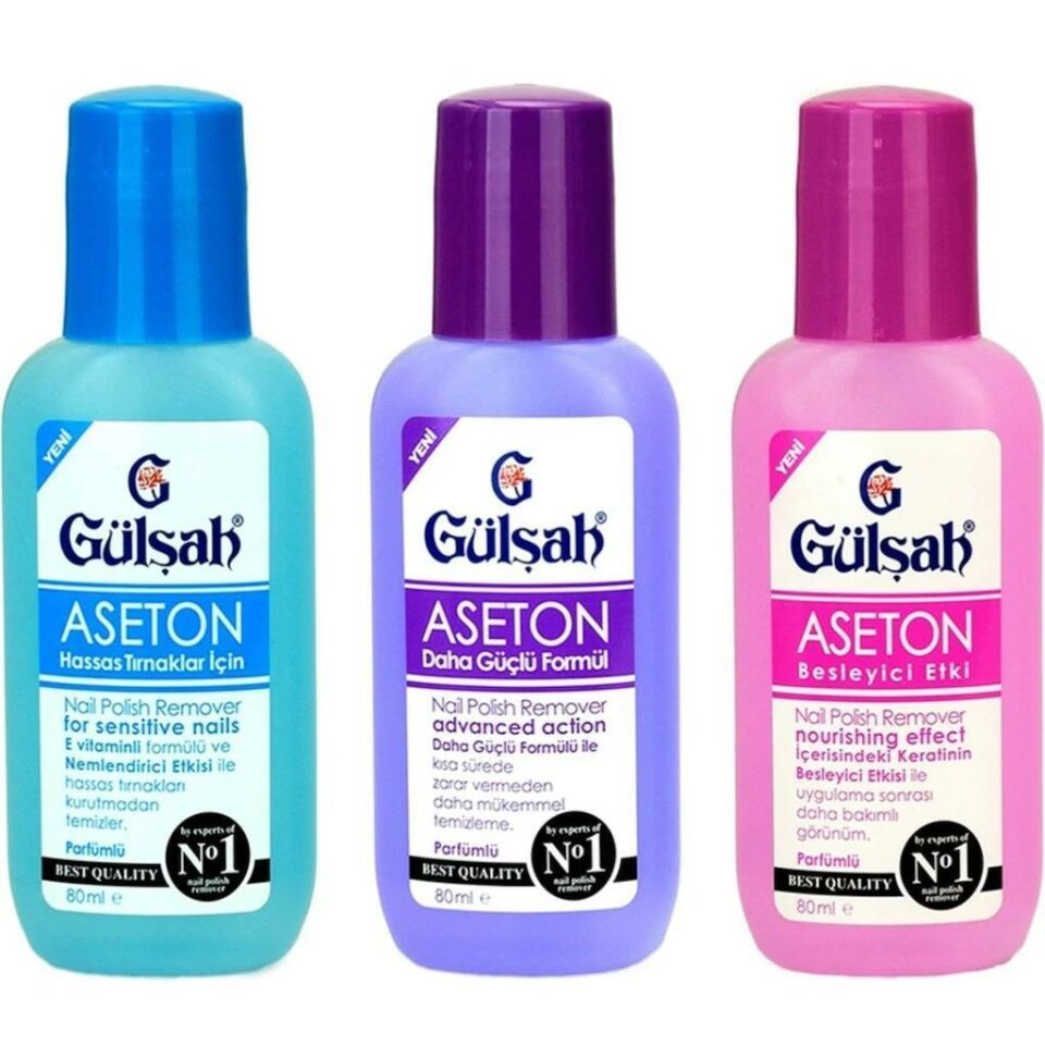Gülşah Besleyici Aseton 80 ml