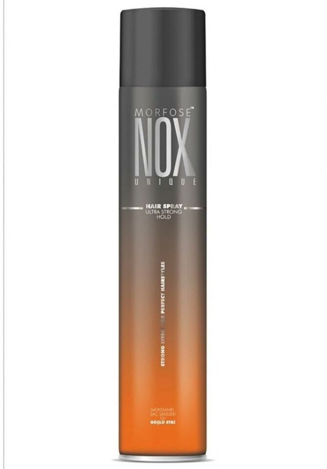 Morfose Nox 400 ml Saç Spreyi Ultra Strong Siyah-Turuncu