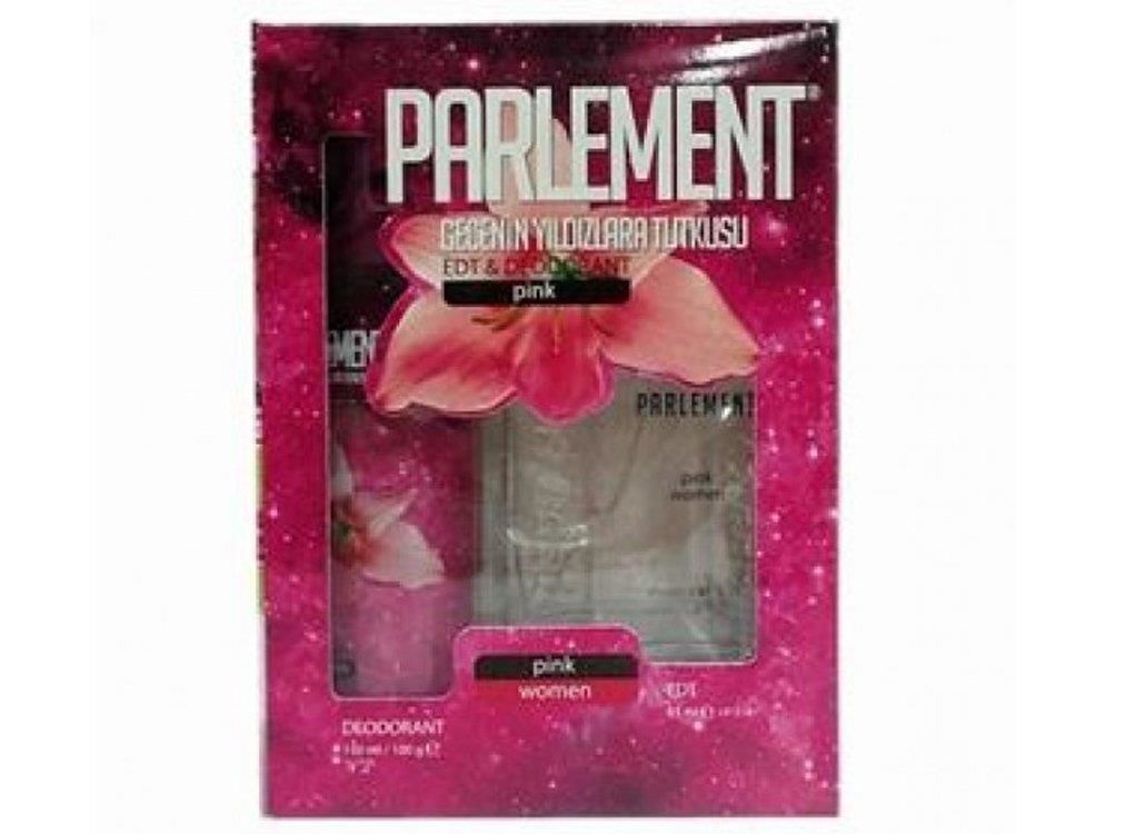 Parlement Pink Bayan Set 60ml Edt + 150 Ml Deodorant