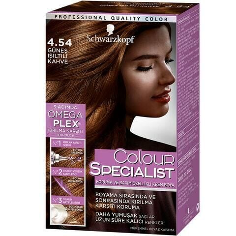 Schwarzkopf Colour Specialist Saç Boyası 4.54 Işıltı Kahve