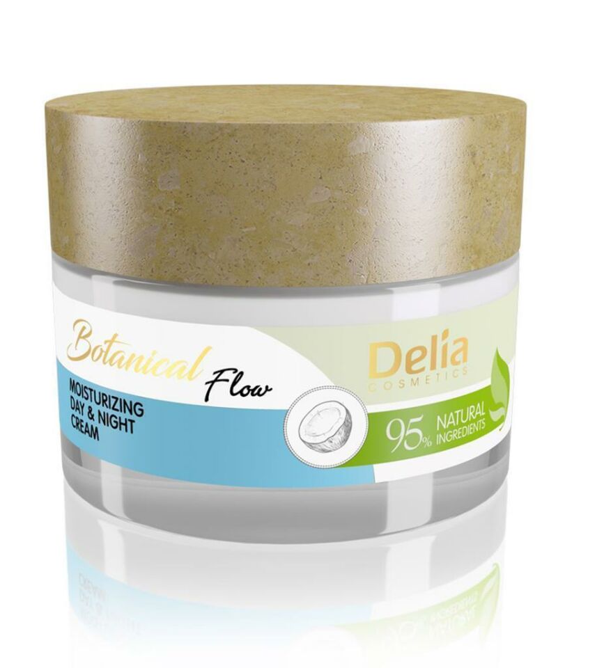 Delia Batanical Moisturising %95 Organik Gündüz ve Gece Yüz Kremi 50 ml