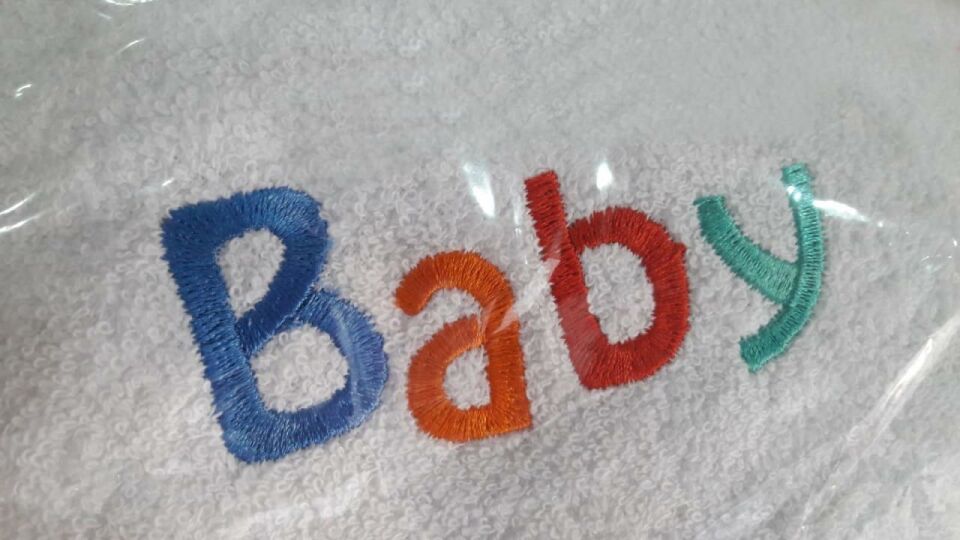 HL BABY Başlıklı Bornoz Banyo Havlusu Beyaz KIZ ERKEK