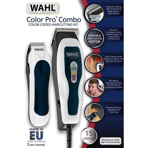 Wahl Color Pro Combo Saç ve Sakal Kesme Makinesi + Düzeltici Alfa