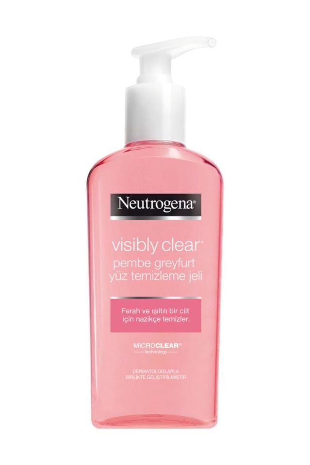Neutrogena Visibly Clear Pembe Greyfurt Günlük Peeling Jel 150 ml Pompalı