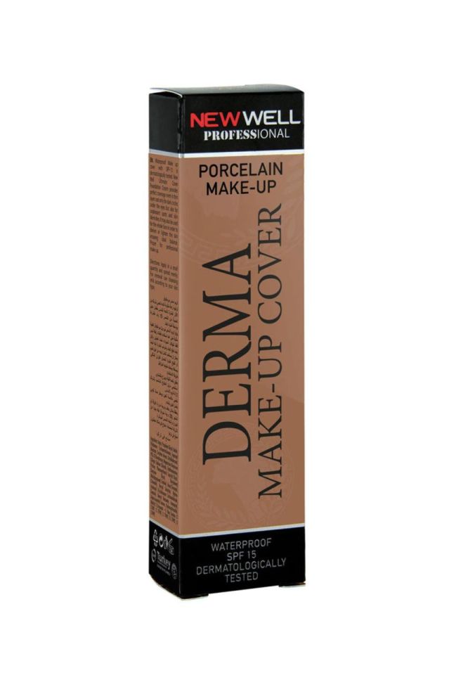 New Well Yoğun Kapatıcı Fondöten Derma Make Up Cover 04 Copper 30 ml