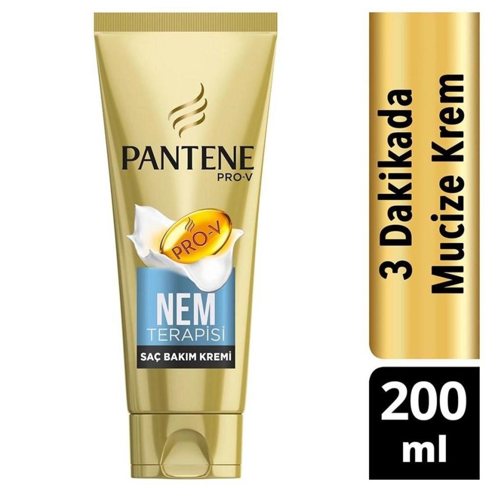 Pantene 3 Minute Miracle 200 ml Nem Terapisi Saç Bakım Kremi