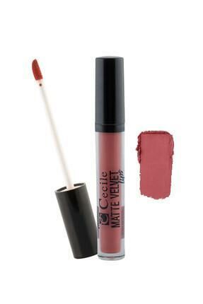 Cecile Matte Velvet Lips Lipgloss 03 Fırçalı Ruj