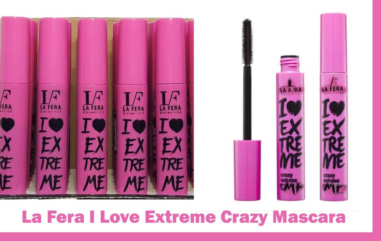 La Fera Maskara I Love Crazy Extreme Essence 24h Siyah