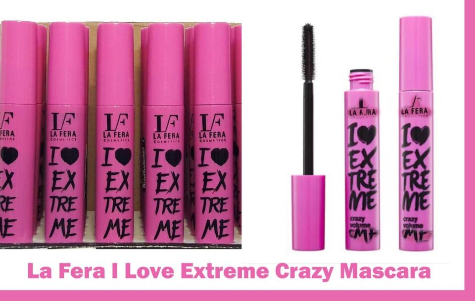 La Fera Maskara I Love Crazy Extreme Essence 24h Siyah