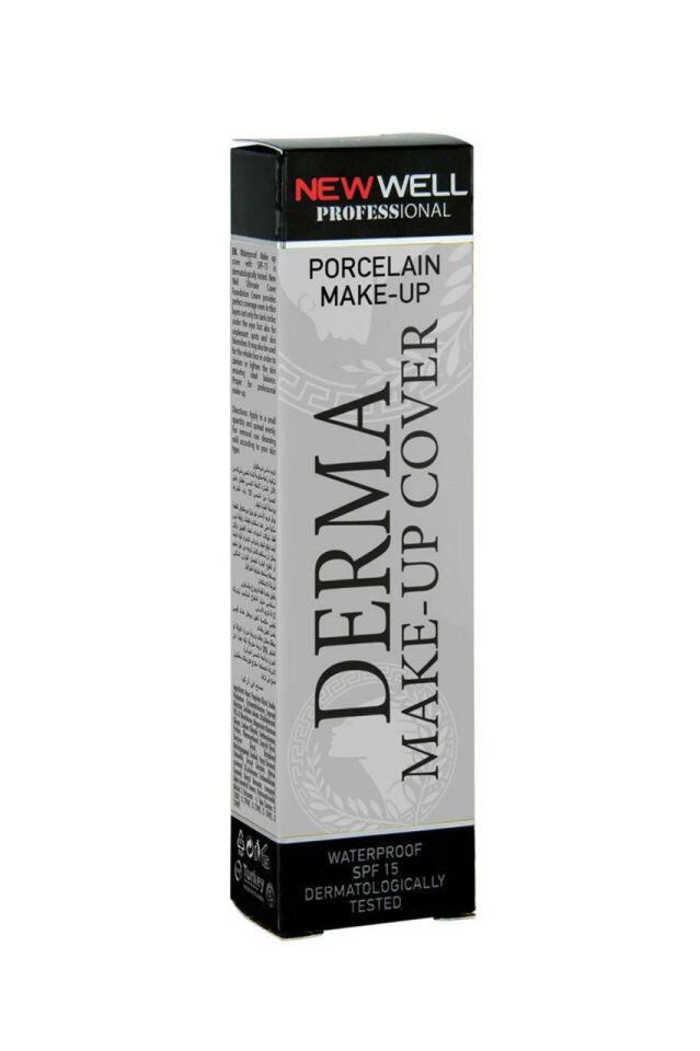 New Well Yoğun Kapatıcı Fondöten Derma Make Up Cover 03 Silver 30 ml