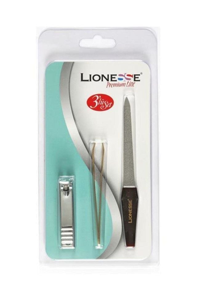 TARKO 5110 Üçlü Set Cımbız + Törpü + Tırnak Makası