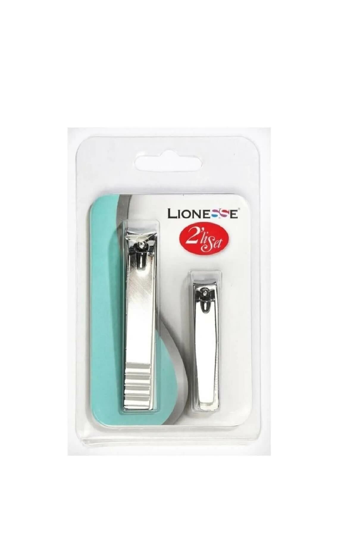 Lionesse 5108 İkili Kişisel Bakım Seti (Tırnak Makası + Cımbız)