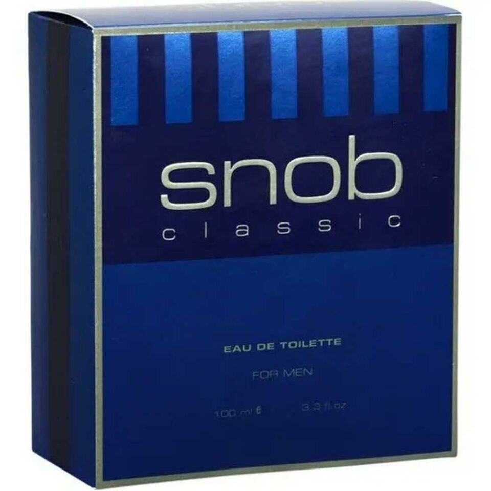 Snob Klasik Edt 100 ml Erkek Parfümü Mavi
