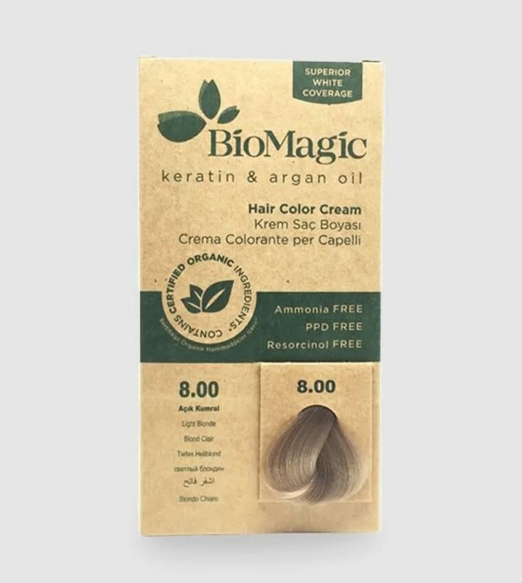 Bio Magic Set Saç Boyası 8.00 Açık Kumral