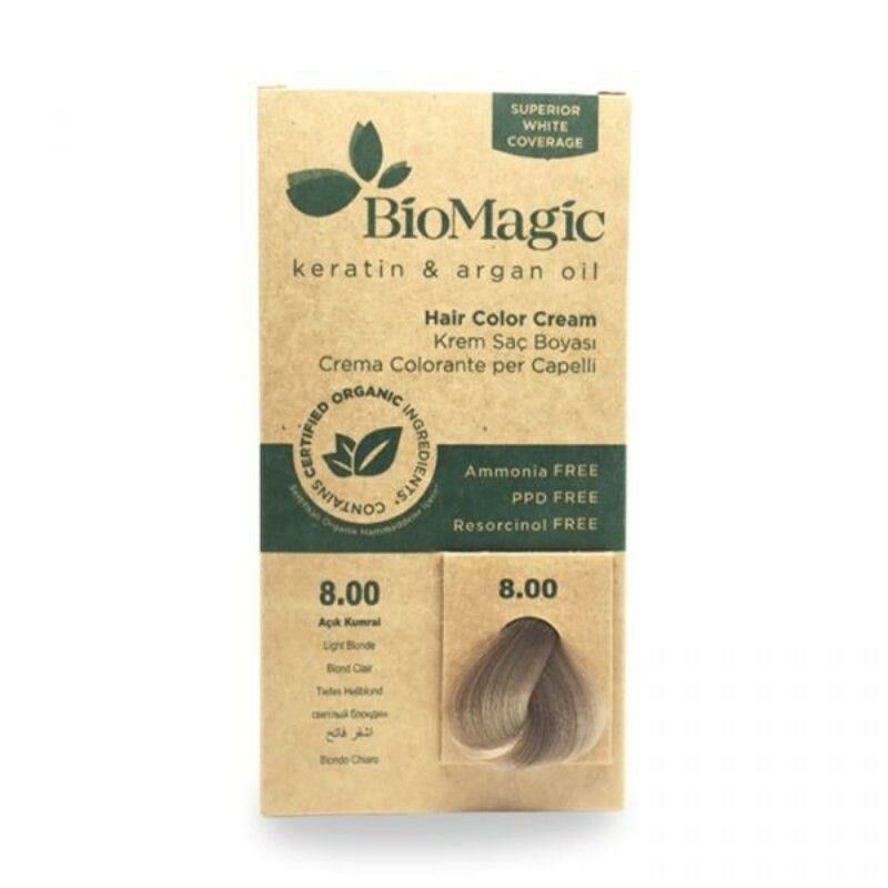 Bio Magic Set Saç Boyası 8.00 Açık Kumral