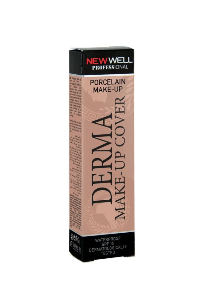 New Well Yoğun Kapatıcı Fondöten Derma Make Up Cover 06 Nickel 30 ml