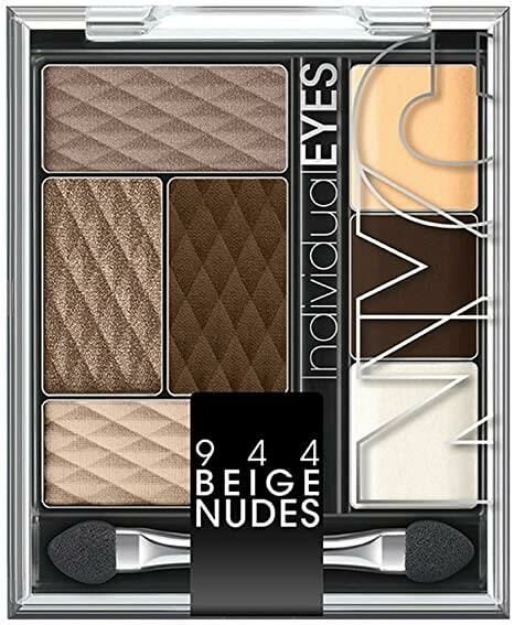 NYC New York Individual Eyes Eyeshadow Palette 944 Beige Nudes