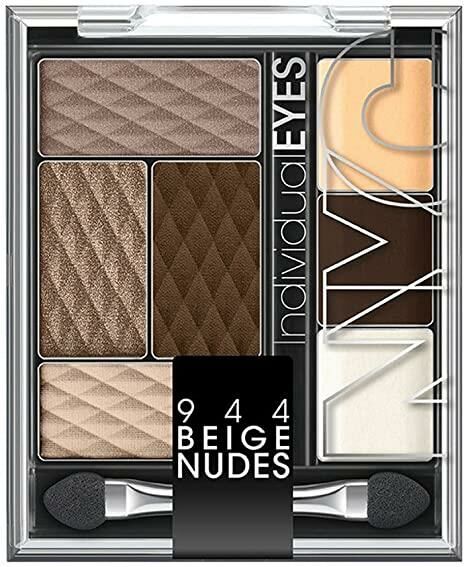 NYC New York Individual Eyes Eyeshadow Palette 944 Beige Nudes