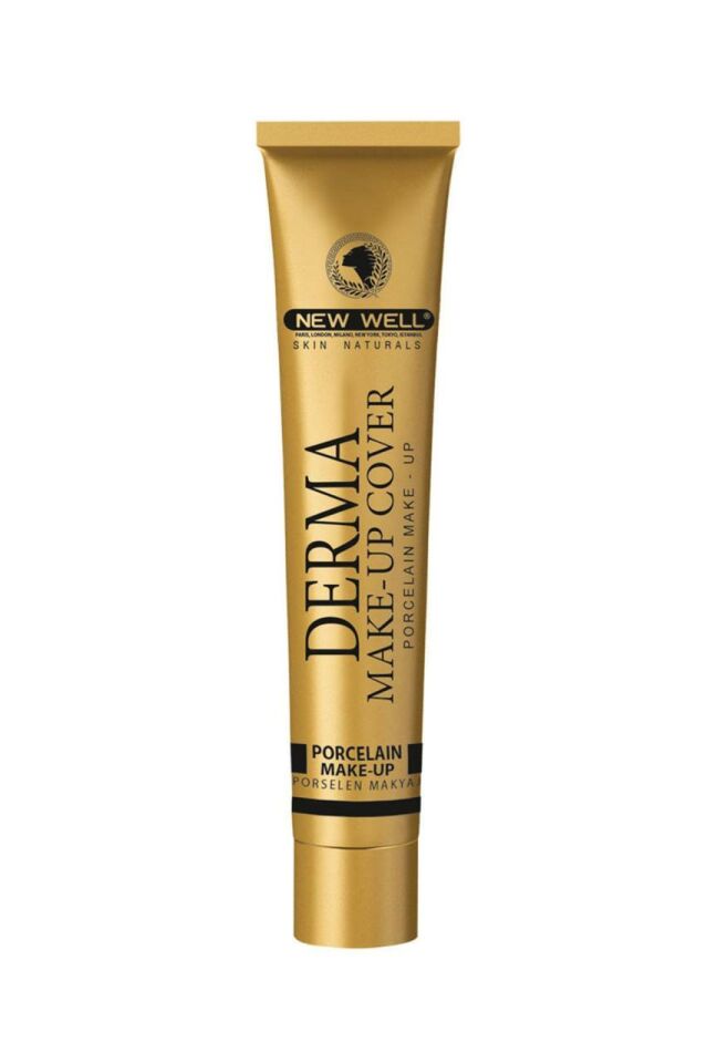 New Well Yoğun Kapatıcı Fondöten Derma Make Up Cover 02 Bronze 30 ml