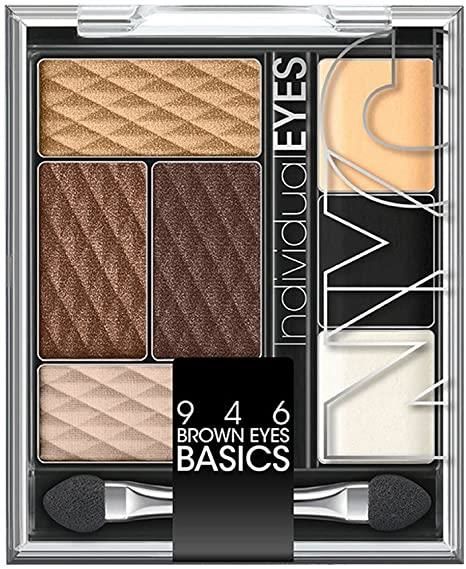 NYC New York Individual Eyes Eyeshadow Palette 946 BROWN