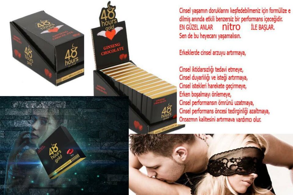 48 Hours Enerji Çikolatası Tekli