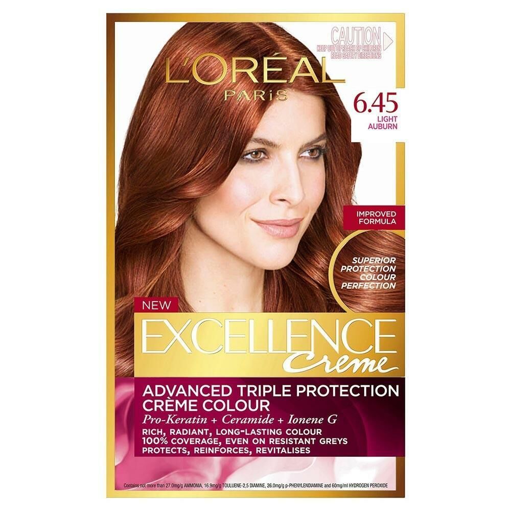 delist  Loreal Excellence 6.45 Bakır Kahve