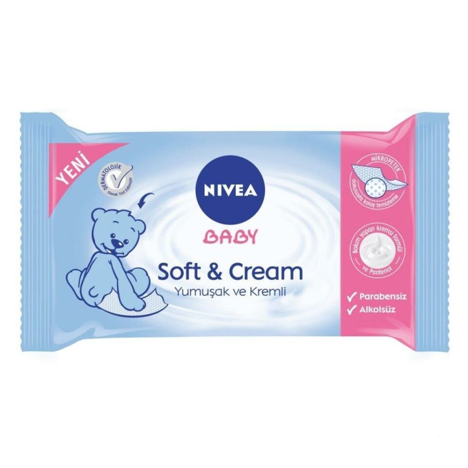 Nivea Baby Pişik Önleyici Krem + Soft Cream Islak Mendil