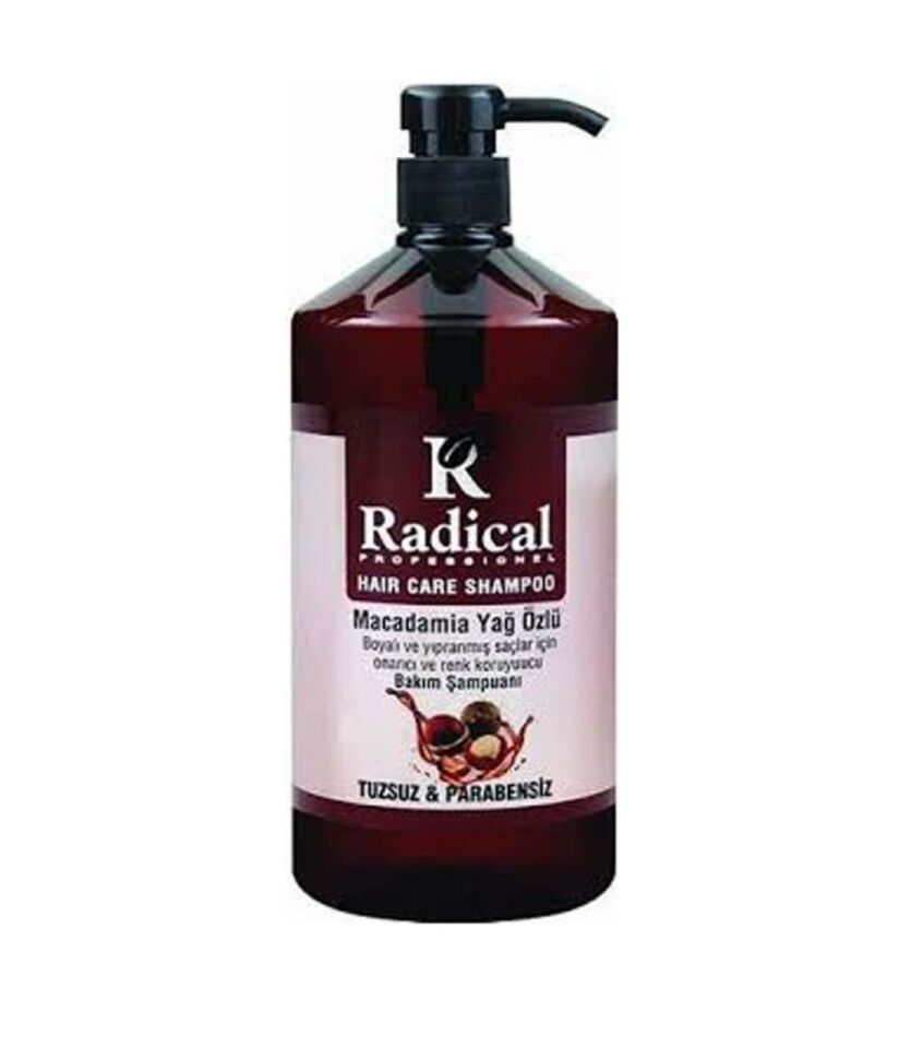 Radical Macadamia Yağ Özlü Tuzsuz Şampuan 1000 Ml