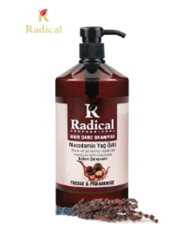 Radical Macadamia Yağ Özlü Tuzsuz Şampuan 1000 Ml
