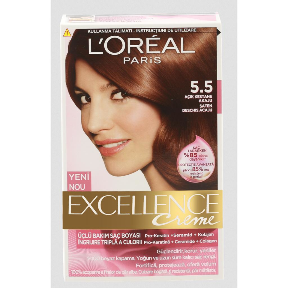 delist Loreal Excellence 5.5 Kızıl Kestane